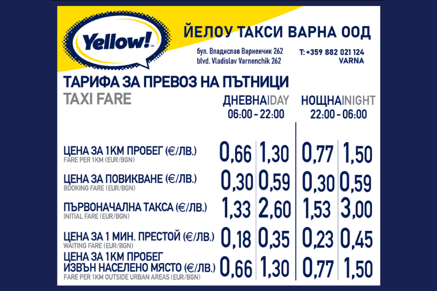 Тарифи Варна
