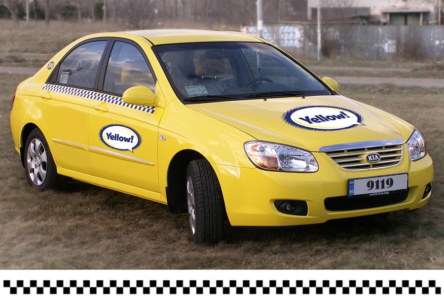 Kia Cerato Taksimetrov Avtomobil Jelou Taksi
