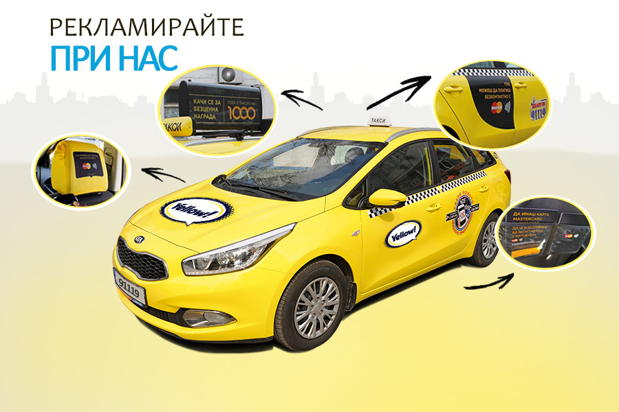 Рекламни пространства, предлагани от Yellow!
