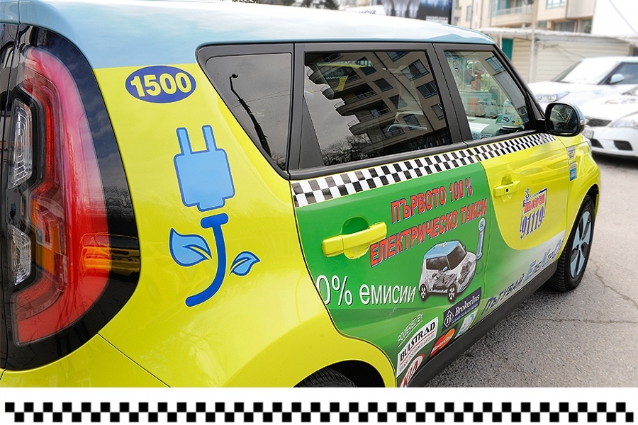 Ново електрическо такси от Йелоу Такси